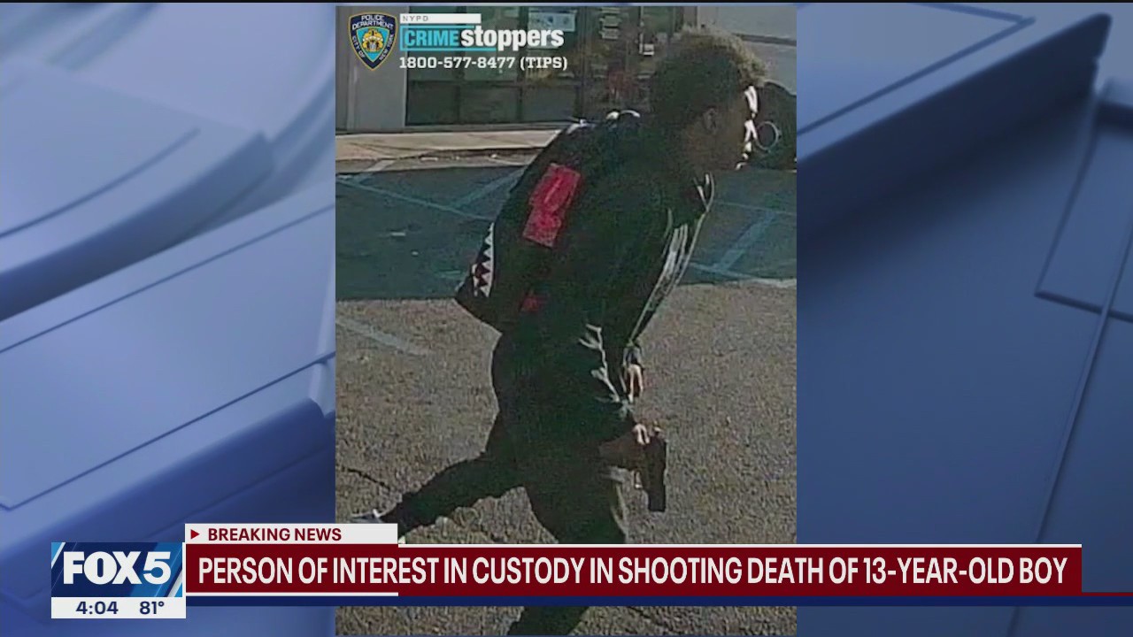 Person who allegedly fatally shot 13-year-old turns himself in: NYPD