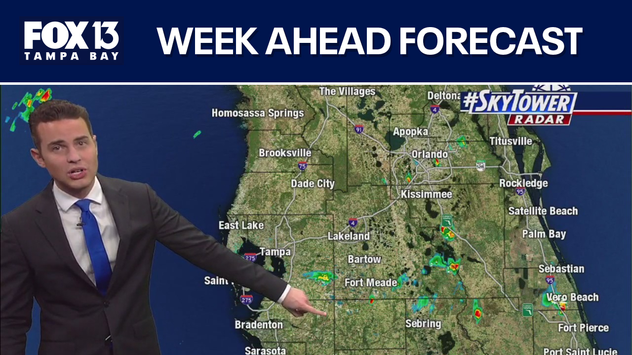 Tampa Forecast | Coastal rain chances increase this week