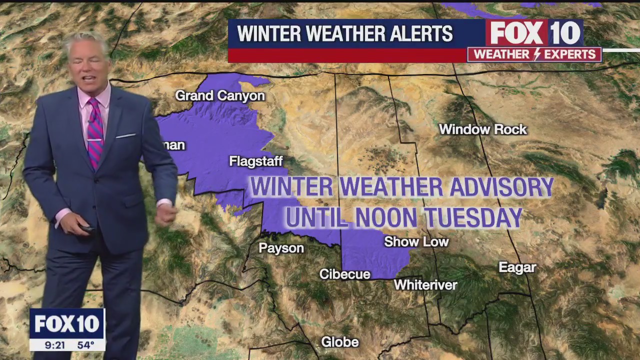 Evening Weather Forecast - 1/30/2023 | FOX 10 Phoenix