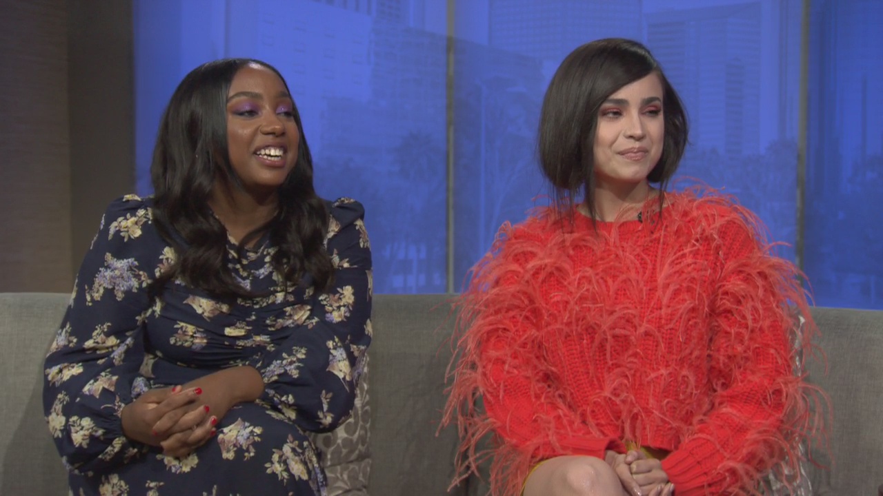 Sofia Carson and Lindsay Peoples Wagner discuss Teen Vogue Summit designed to empower young women