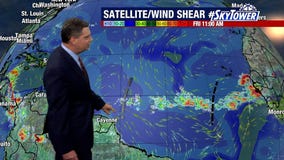 Today's tropical weather forecast