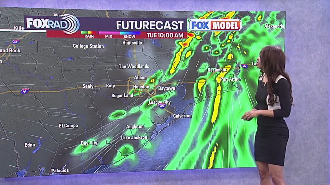 Houston weather: Rain, storms expected Tuesday