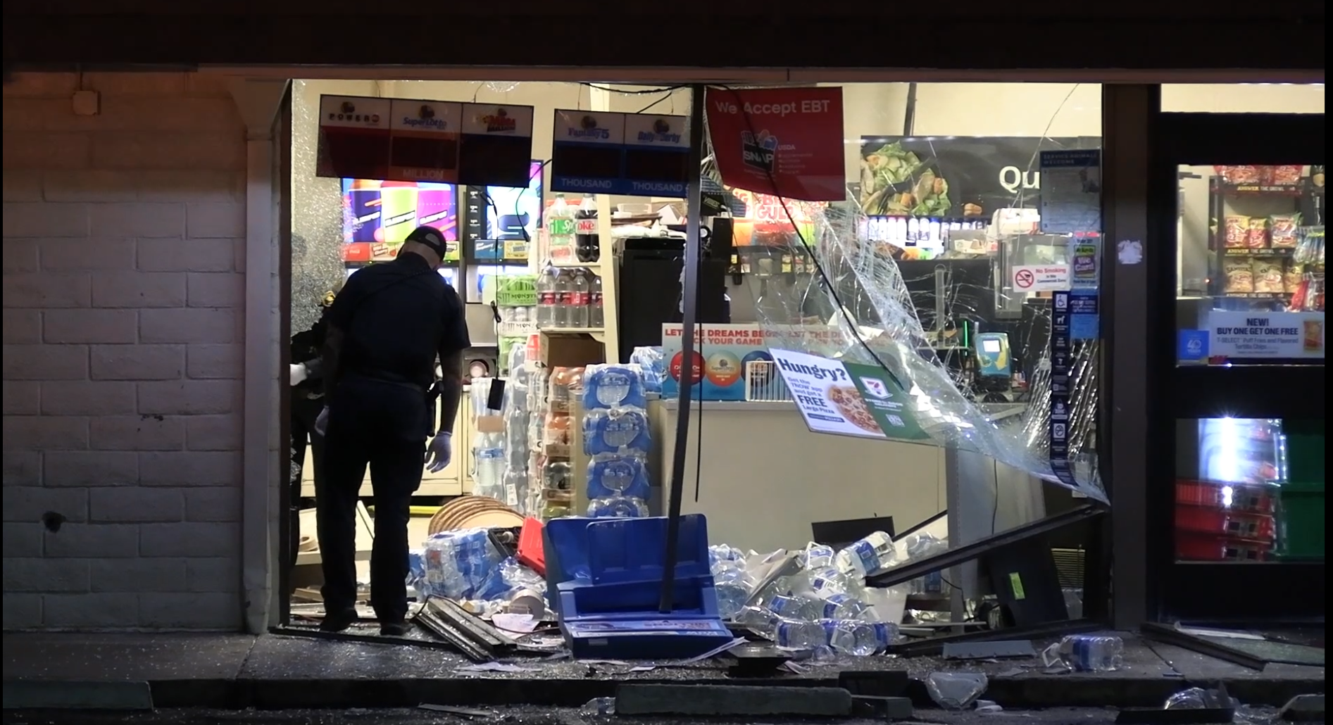 Brazen burglars smash truck into Berkeley store, drag away ATM