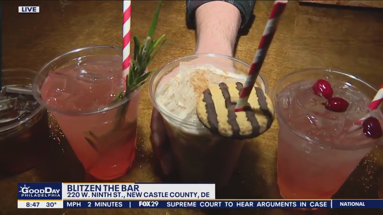 Play in the snow at a Christmas-themed bar in New Castle County