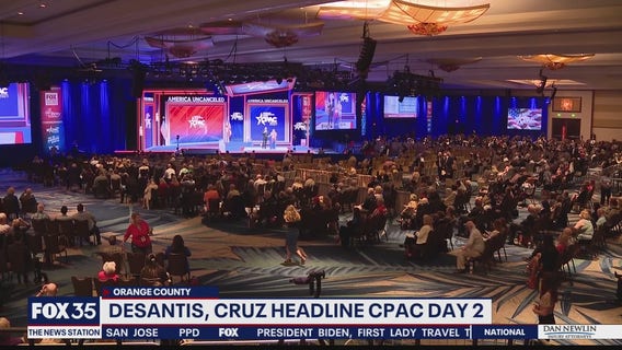 DeSantis, Cruz headline CPAC Day 2
