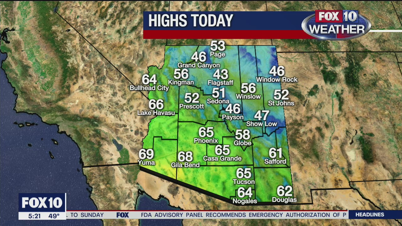 Morning Weather Forecast - 12/11/20