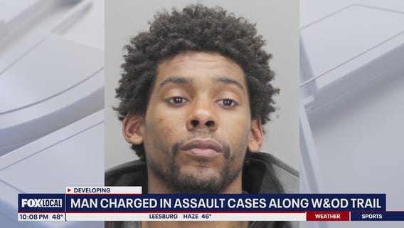 Man charged with multiple assaults along W&OD Trail
