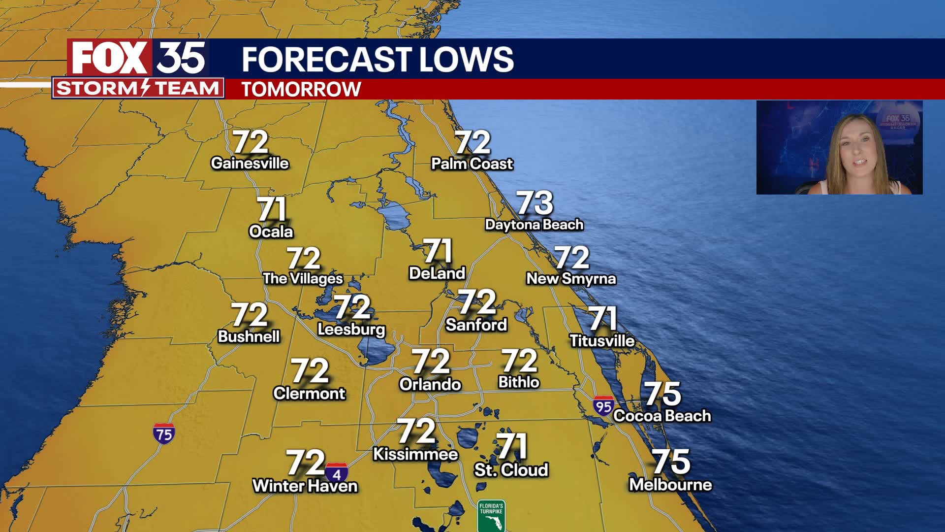 Orlando Weather Evening Forecast: August 17, 2024