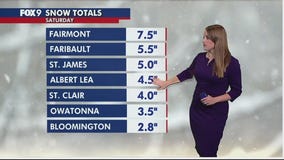 MN snowstorm: Slick and icy road [4 PM UPDATE]