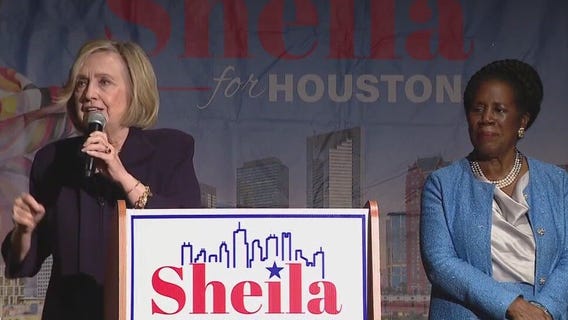 Houston Mayoral candidate Sheila Jackson Lee gets Hillary Clinton's backing