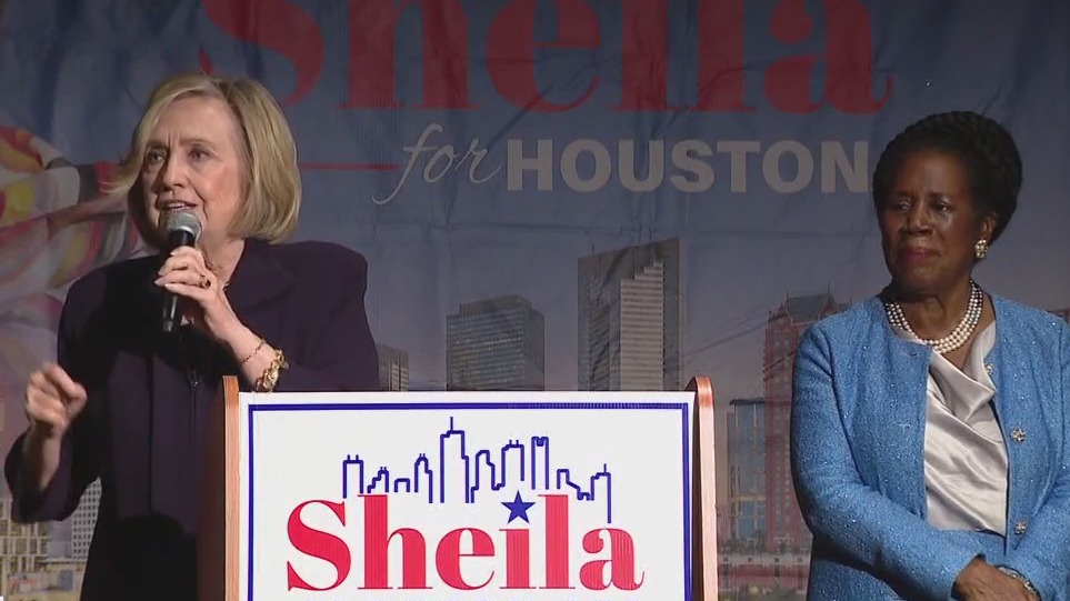 Houston Mayoral candidate Sheila Jackson Lee gets Hillary Clinton's backing