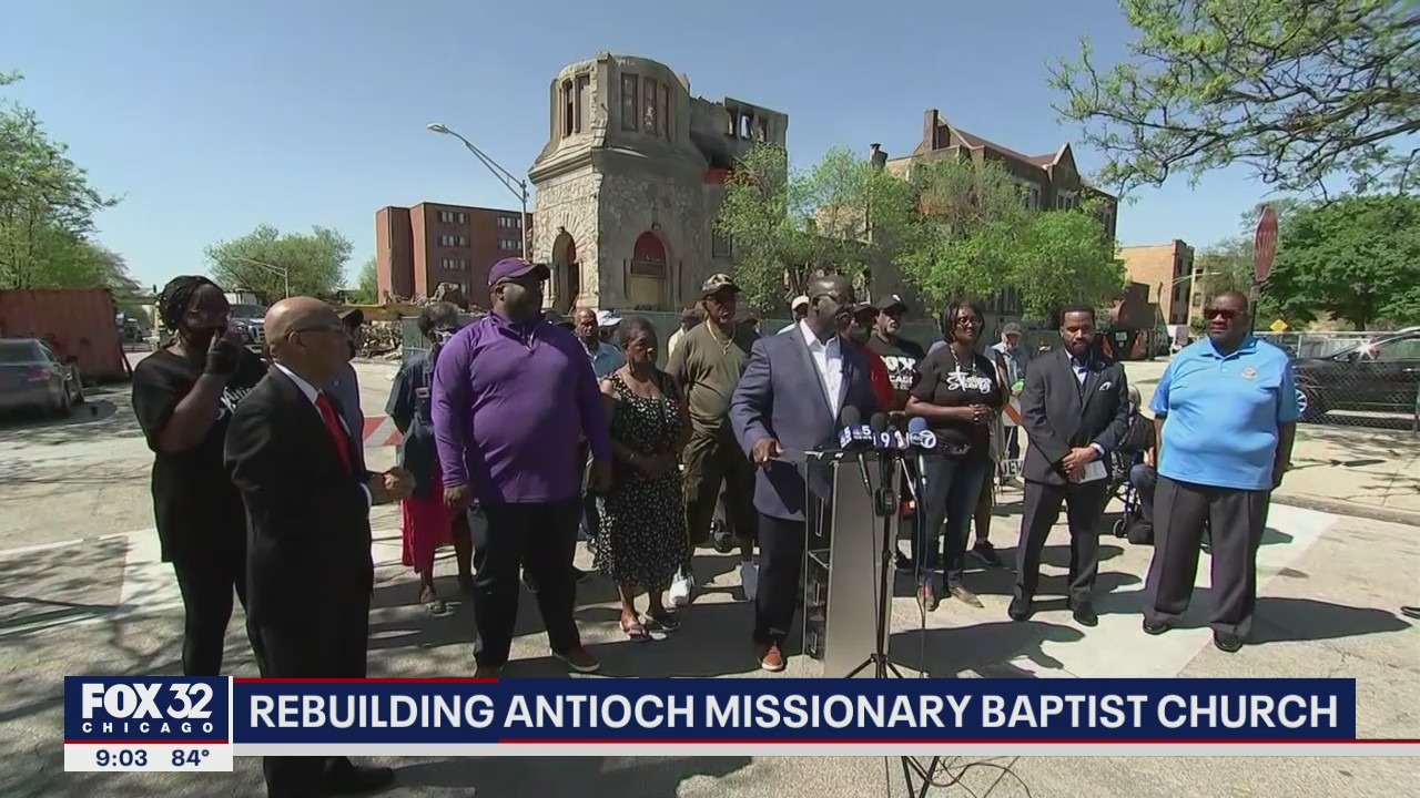 Campaign to rebuild historic Chicago church kicks off with Sunday service
