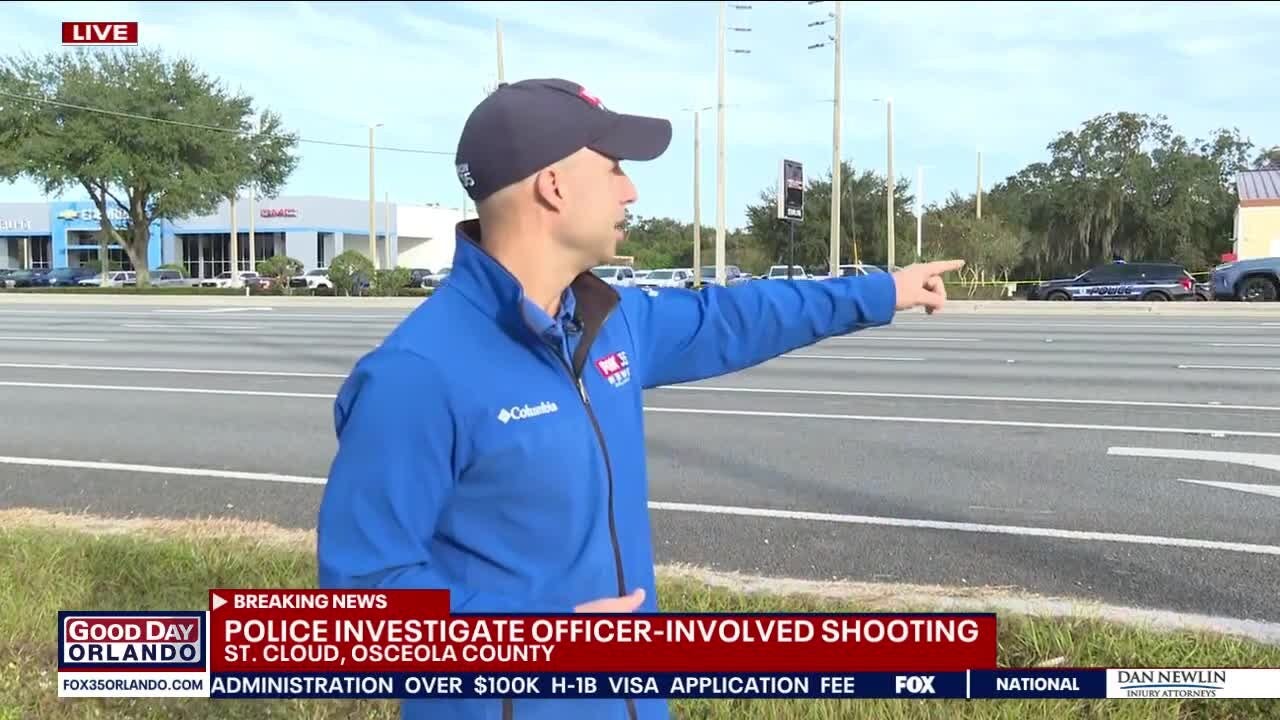 St Cloud Police Officer involved shooting