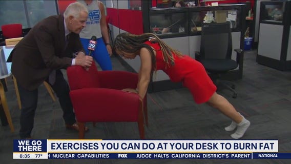 Exercises you can do at your desk
