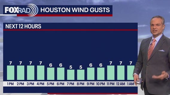 Houston weather: Sunny, warm Monday afternoon