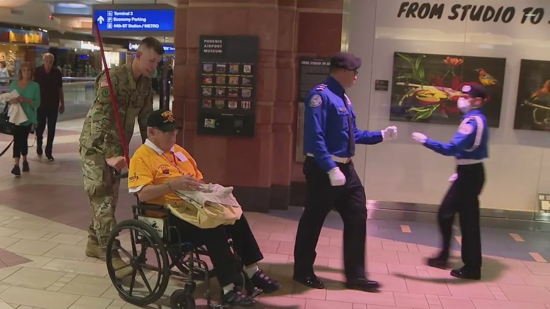 Honor Flight Arizona celebrates 90th trip to Washington D.C.