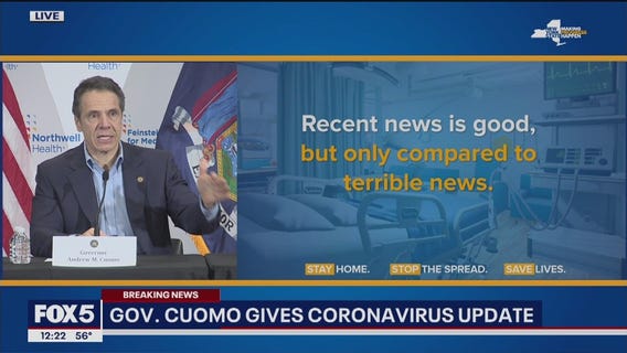 Cuomo: NY is past high point of coronavirus, but "no time to get cocky"