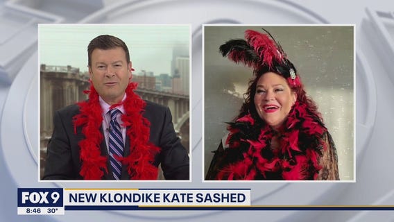 Meet this year's sassy Klondike Kate (and yes, Tom Butler wears a boa)