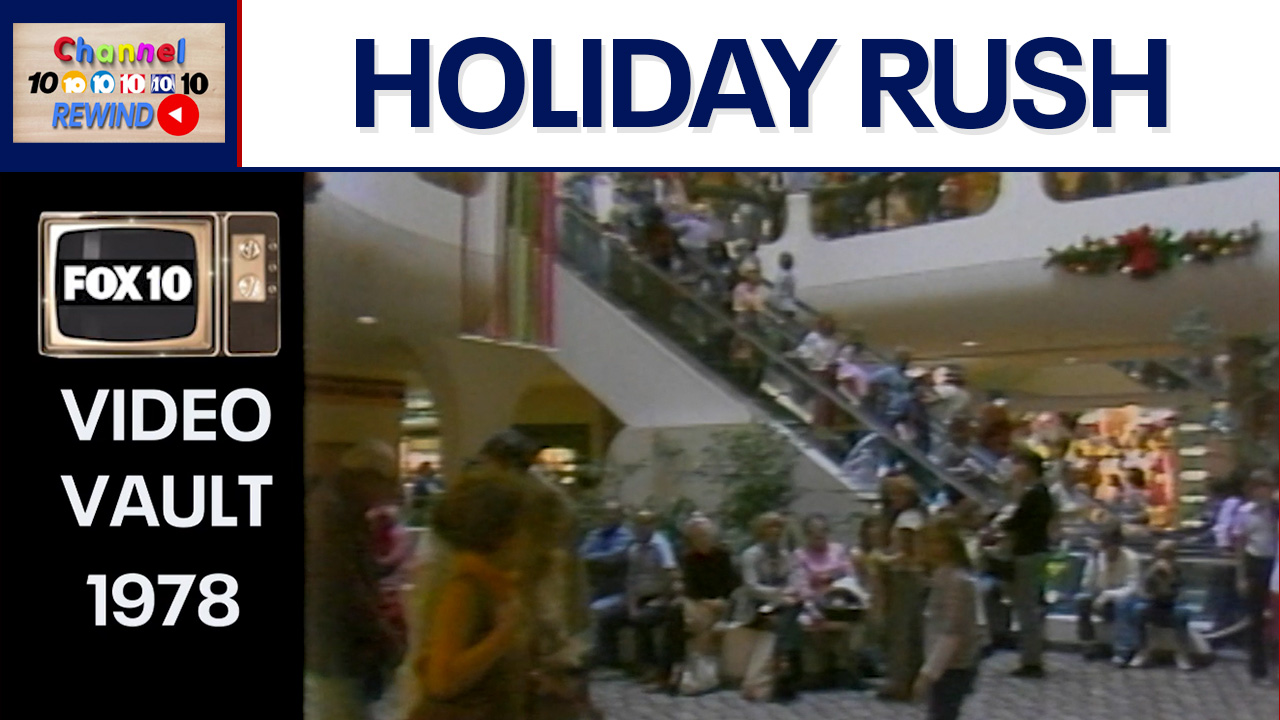 Holiday shopping at the mall in 1978 | Video Vault