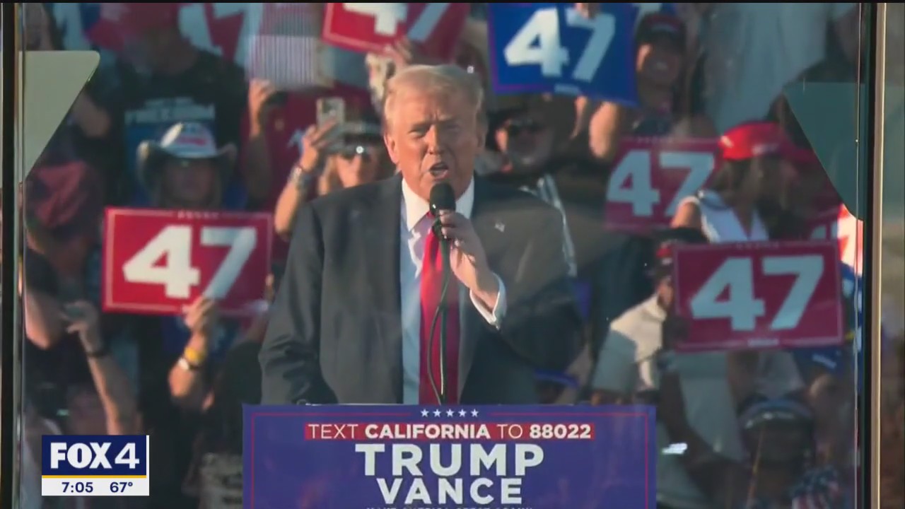 Man arrested at Trump rally with multiple guns in SoCal