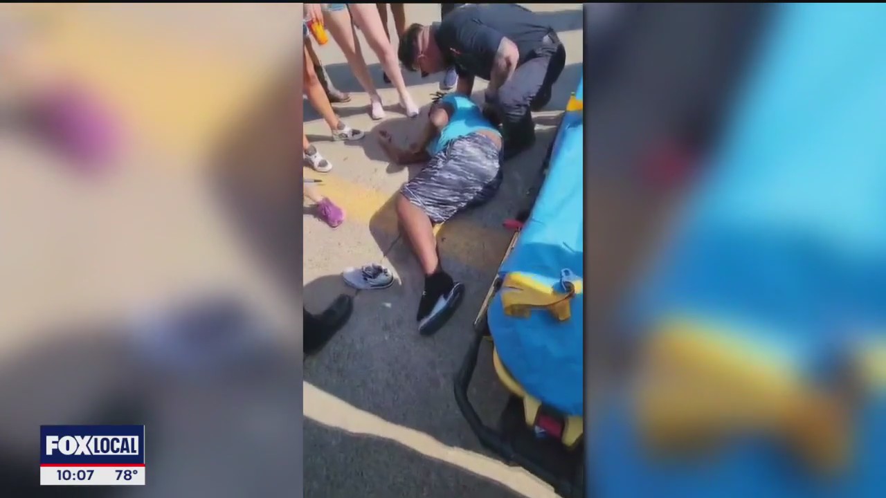 Dallas teen hurt by police horse at Texas state fair