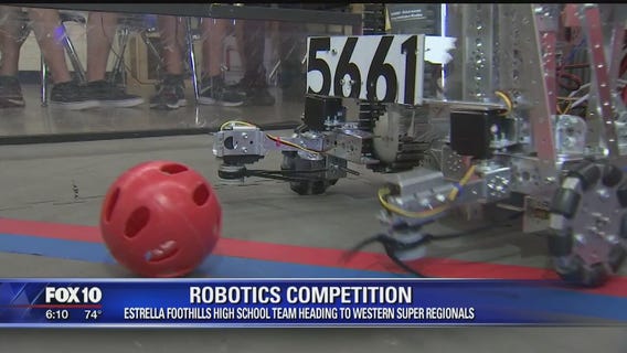 High school robotics team heads to super regionals