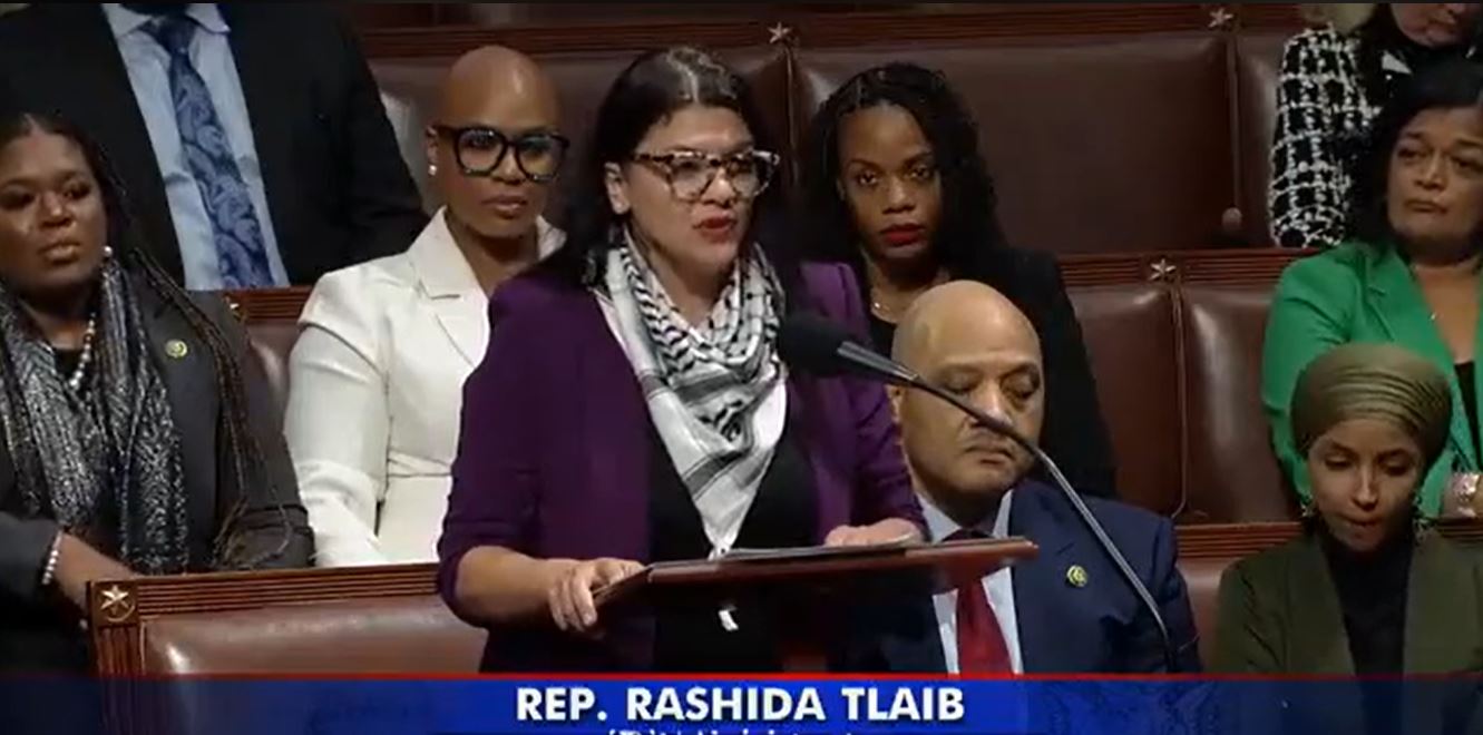 Floor remarks by Michigan US Rep. Rashida Tlaib