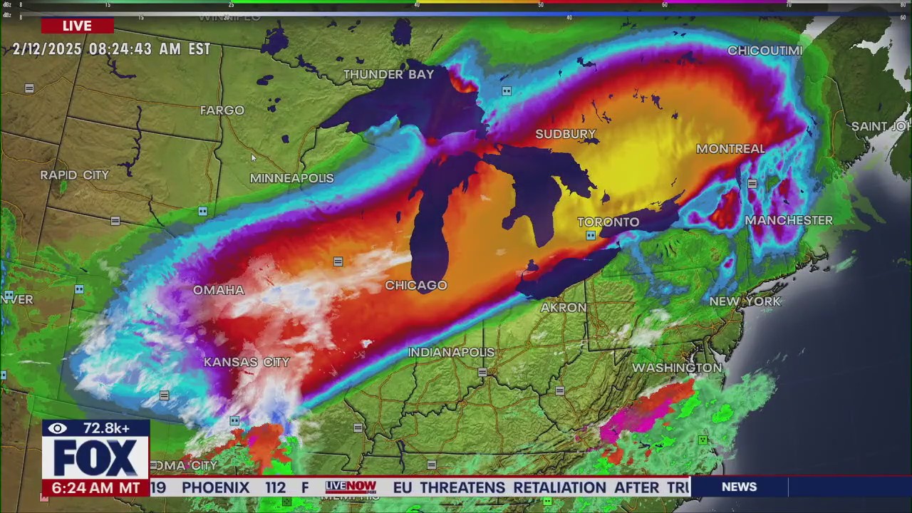 Winter storms strike millions of Americans
