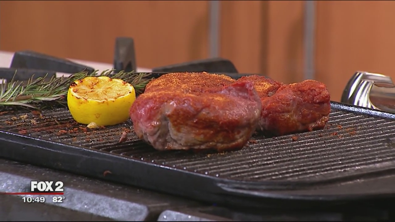 Cooking filet mignon with Brio Tuscan Grille