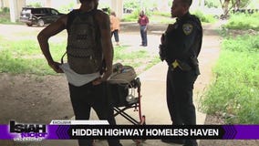 Exclusive: Buffalo Bayou North Trail, a hidden highway homeless haven