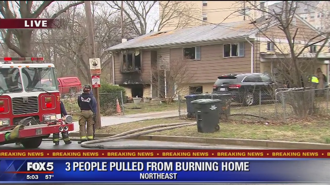 3 women rescued from DC fire, officials say | FOX 5 DC