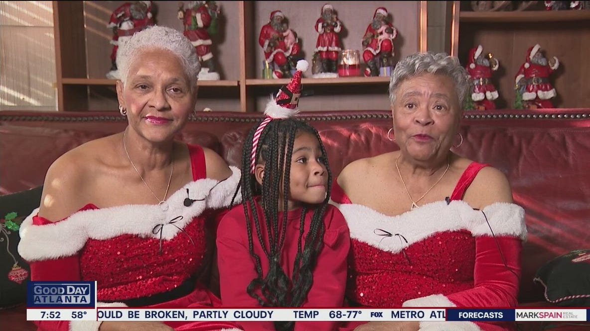 Black Santa House in Southwest Atlanta