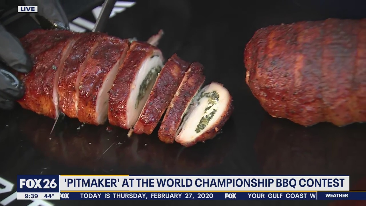 'Pitmaker' at the World's Championship Bar-B-Que Contest