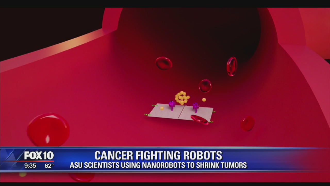 ASU scientists are using nanorobots to shrink cancerous tumors