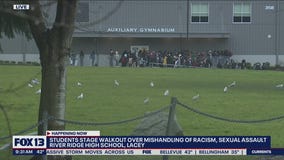 Students stage walkout over mishandling of racism, sexual assault