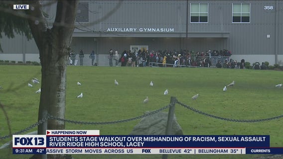 Students stage walkout over mishandling of racism, sexual assault