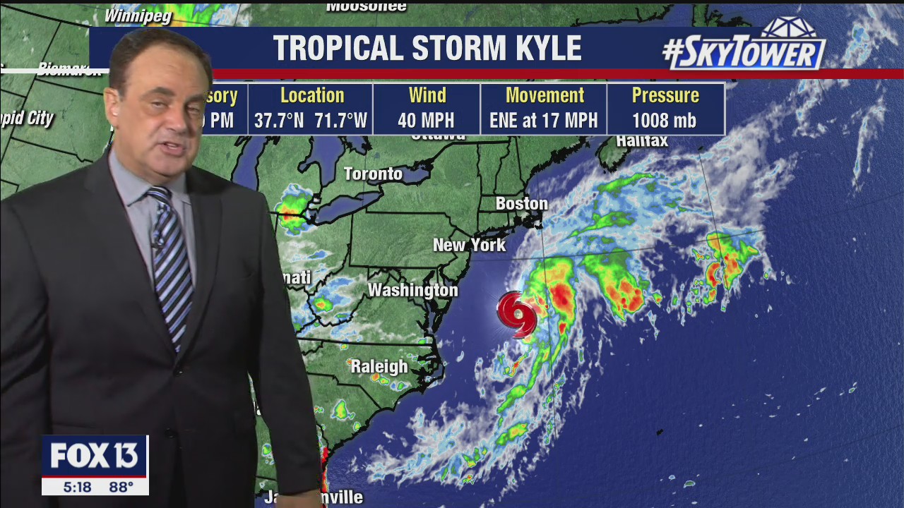 Friday evening tropical weather forecast