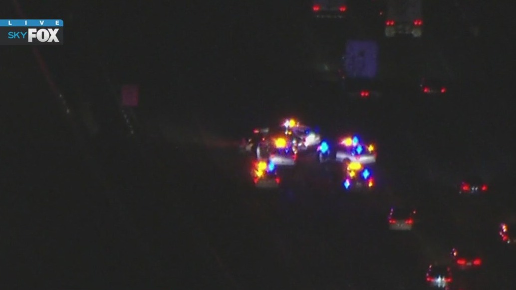 California car chase ends in shooting