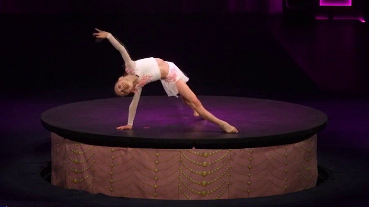 8-year-old Ukrainian circus performer