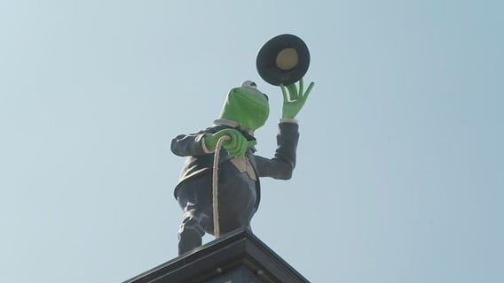 Kermit the Frog statue relocated to Atlanta