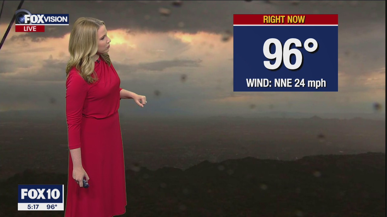 5 p.m. Weather Forecast - 8/14/22