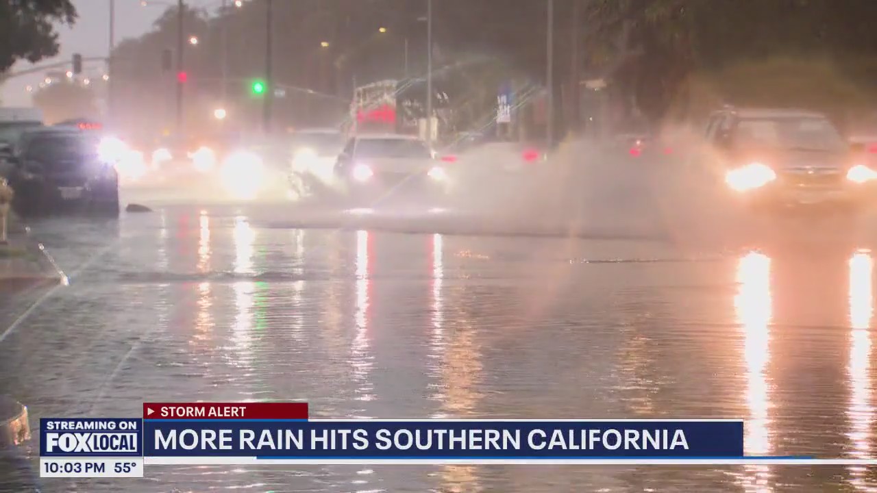 LA storms bring nightmare driving conditions