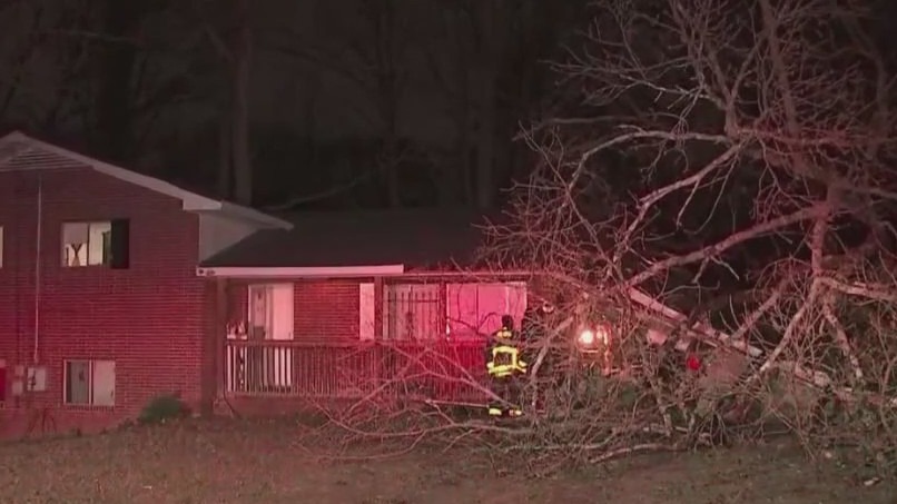 Tree on home in SE Atlanta | FOX 5 Atlanta