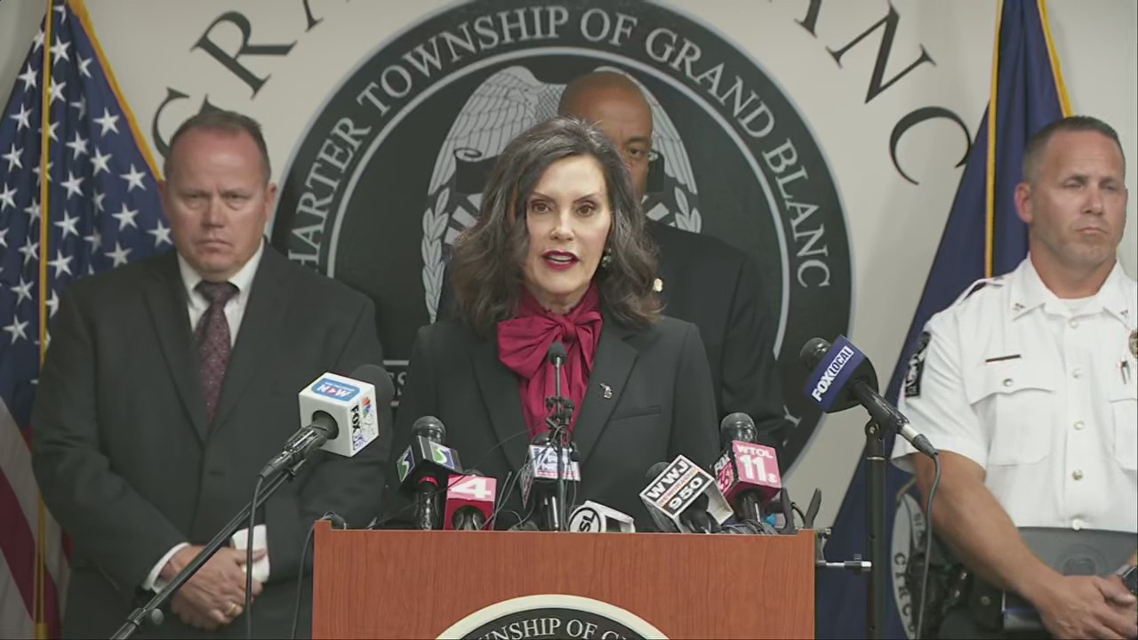 Church mass shooting: Whitmer urges to lower temperature after Grand Blanc Twp attack