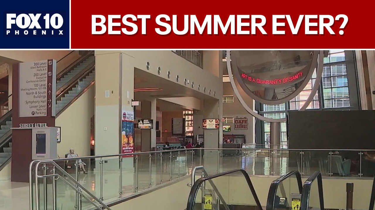 Phoenix Convention Center is having a great summer