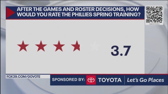 How you would rate the Phillies spring training?