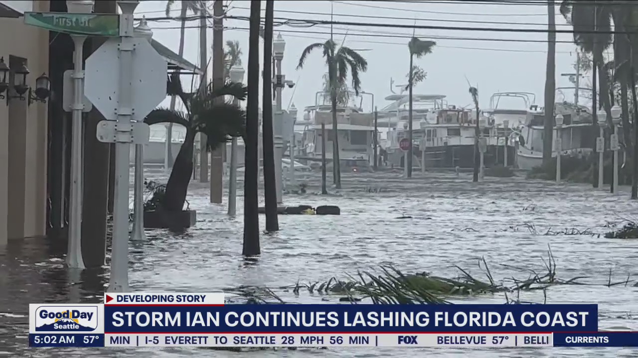 Hurricane Ian: Dangerous winds, storm surge continue to batter Florida