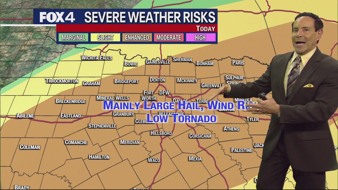 Dallas Weather: May 22 morning forecast