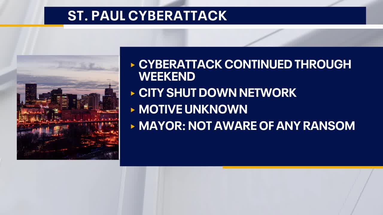 St. Paul cyberattack under investigation