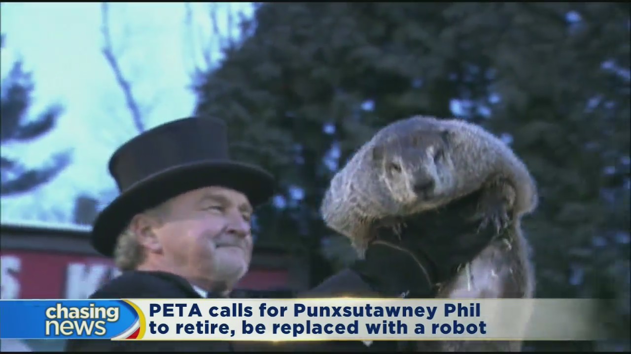 PETA wants famous groundhog to retire